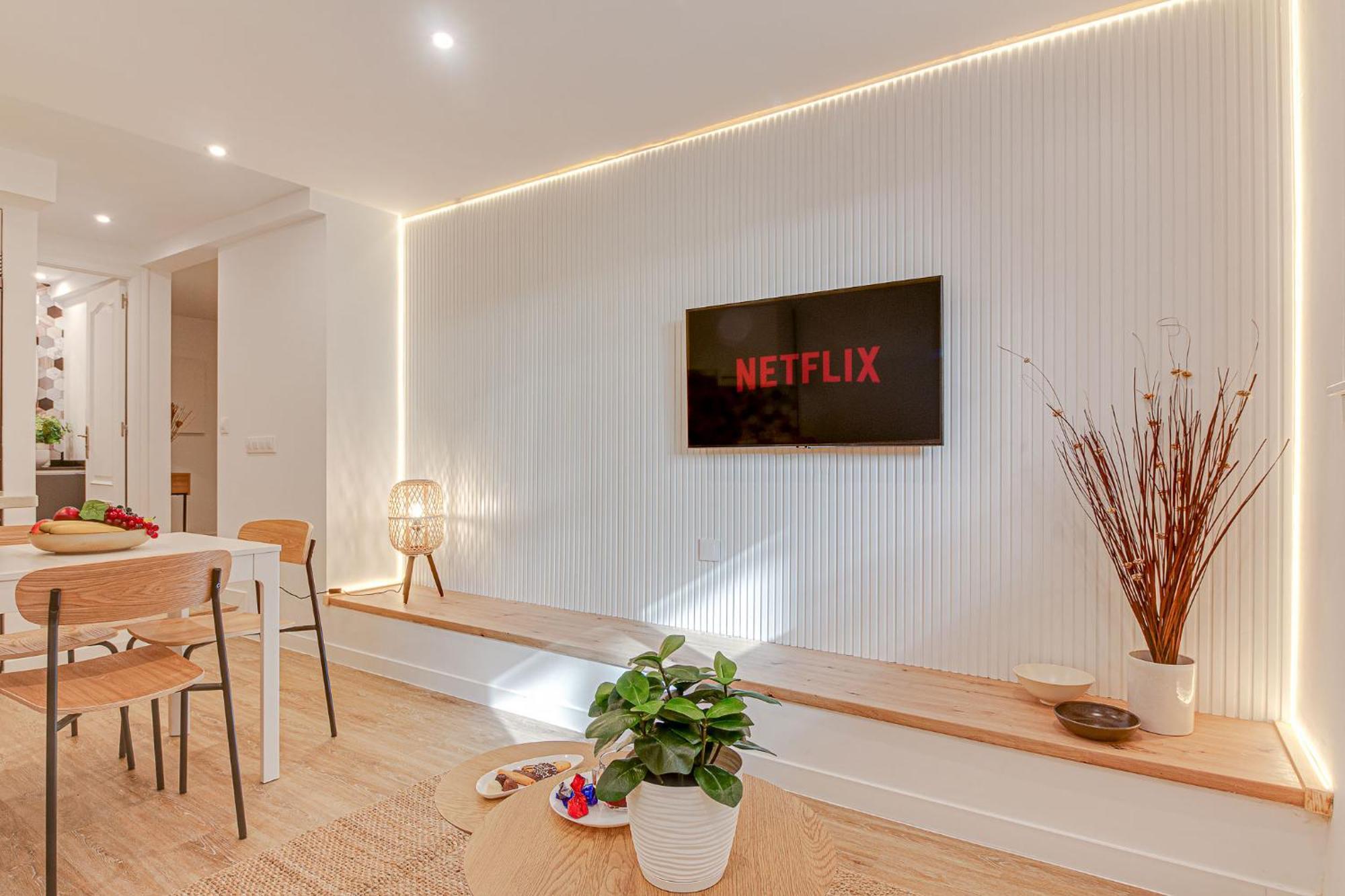 Diseno A Coruna Con Garaje Gratis By Theblueapartments Com Kültér fotó