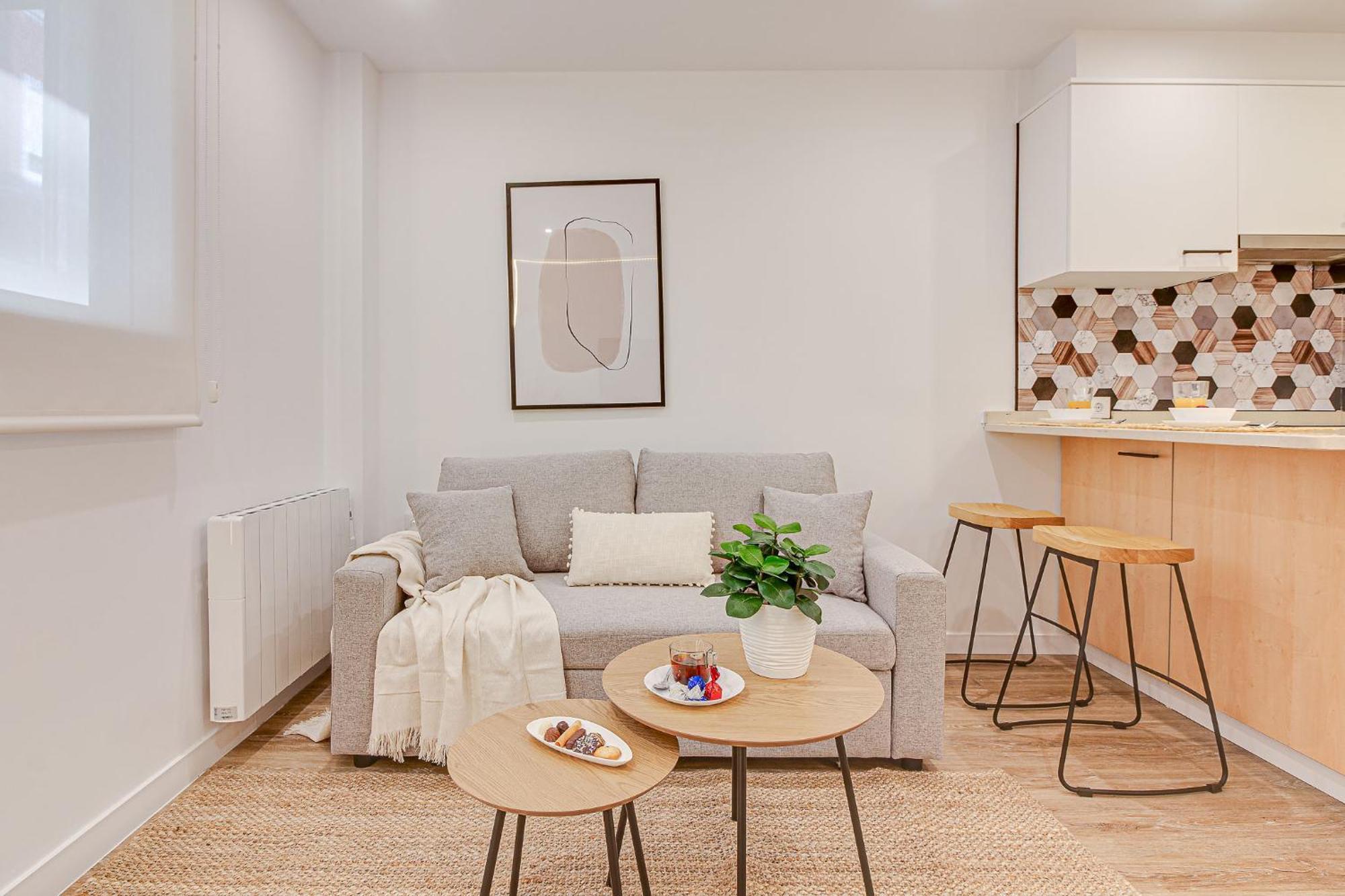 Diseno A Coruna Con Garaje Gratis By Theblueapartments Com Kültér fotó