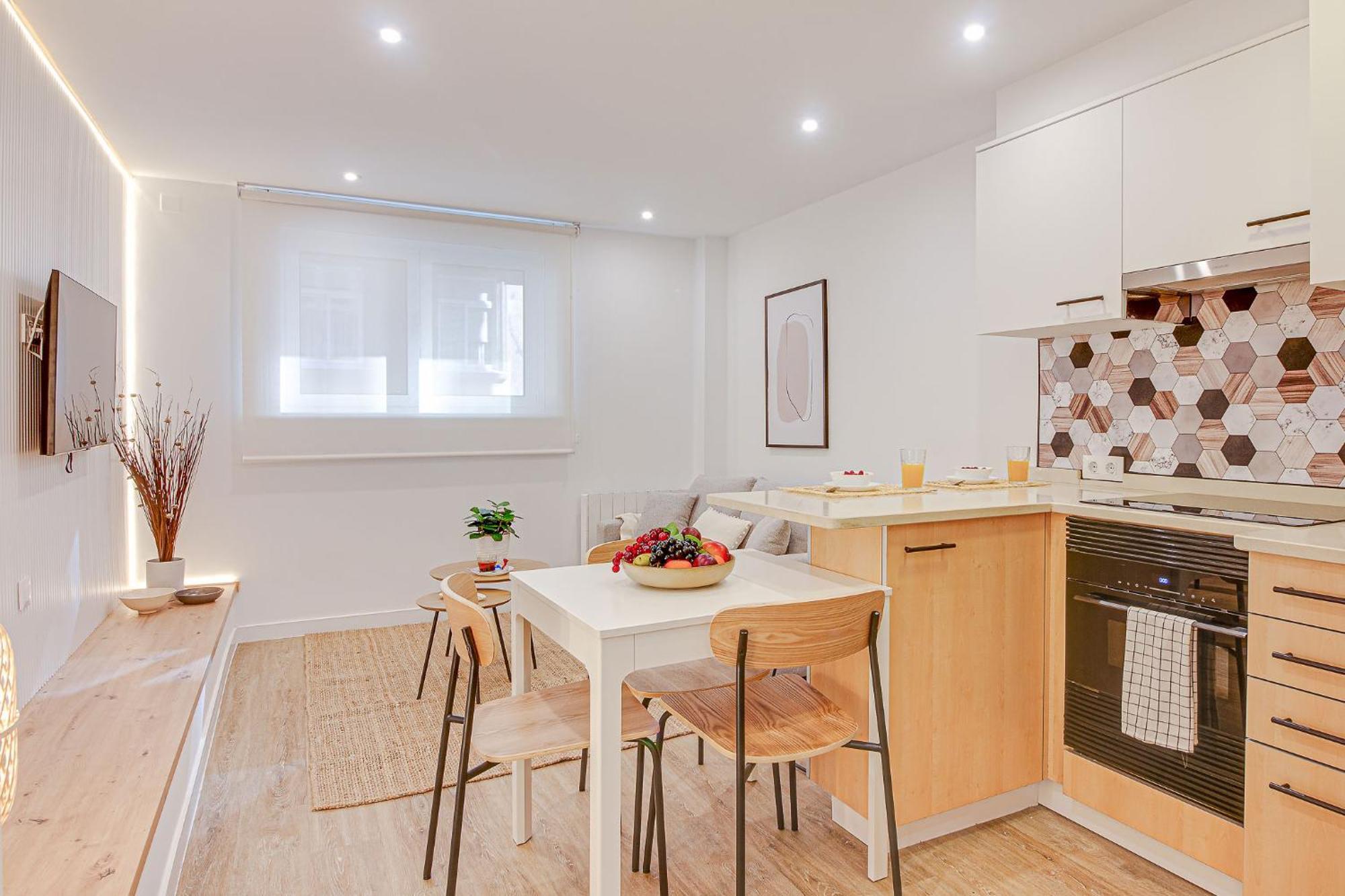 Diseno A Coruna Con Garaje Gratis By Theblueapartments Com Kültér fotó