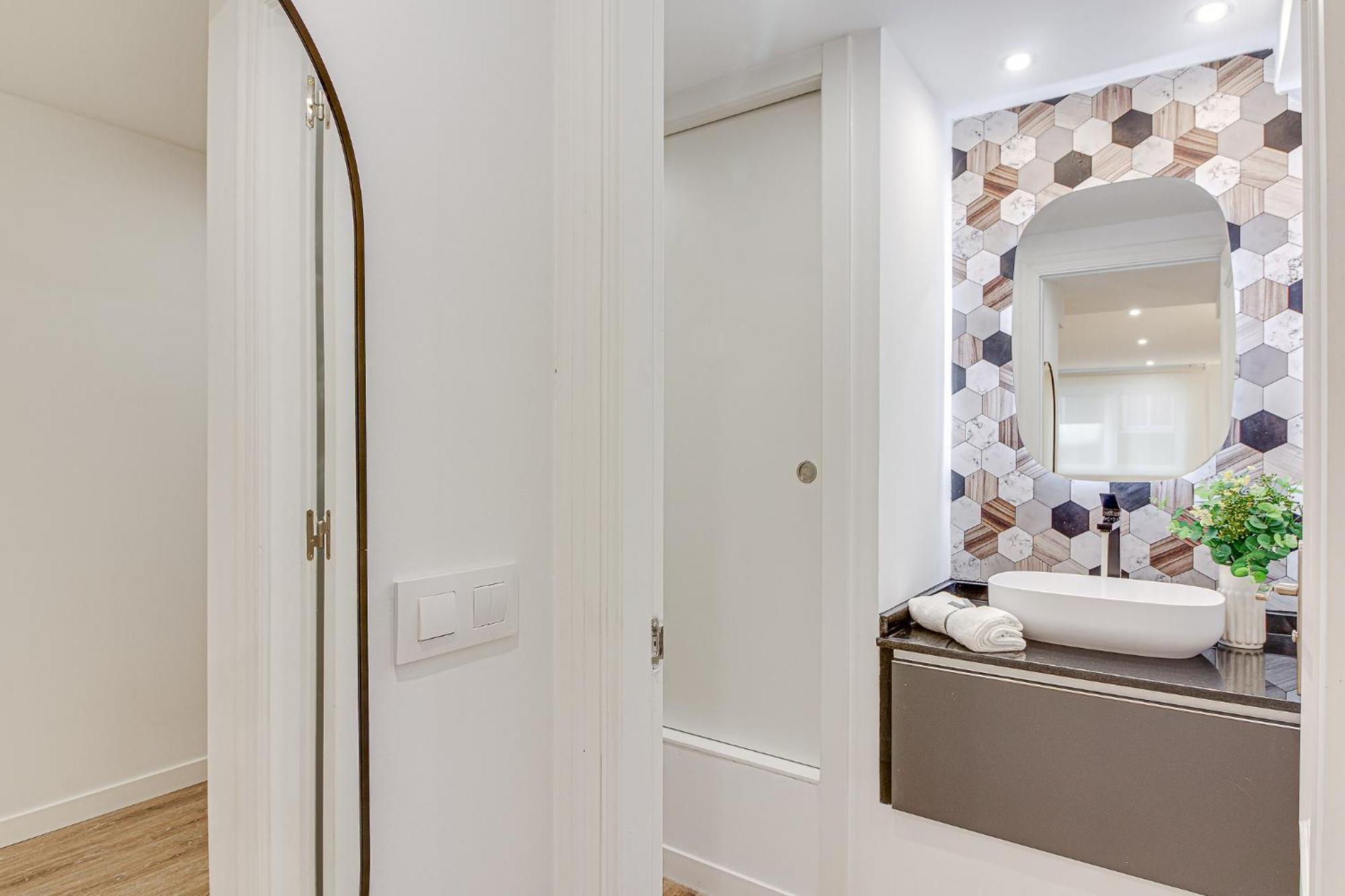 Diseno A Coruna Con Garaje Gratis By Theblueapartments Com Kültér fotó